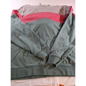 Fat‎ face Hoodie Mens XL Grey With Hood Warm Jacket Heavy Cotton